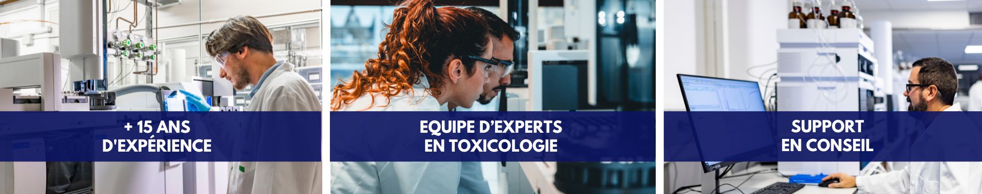 Évaluation et conseil en toxicologie Eurofins BioPharma Testing France