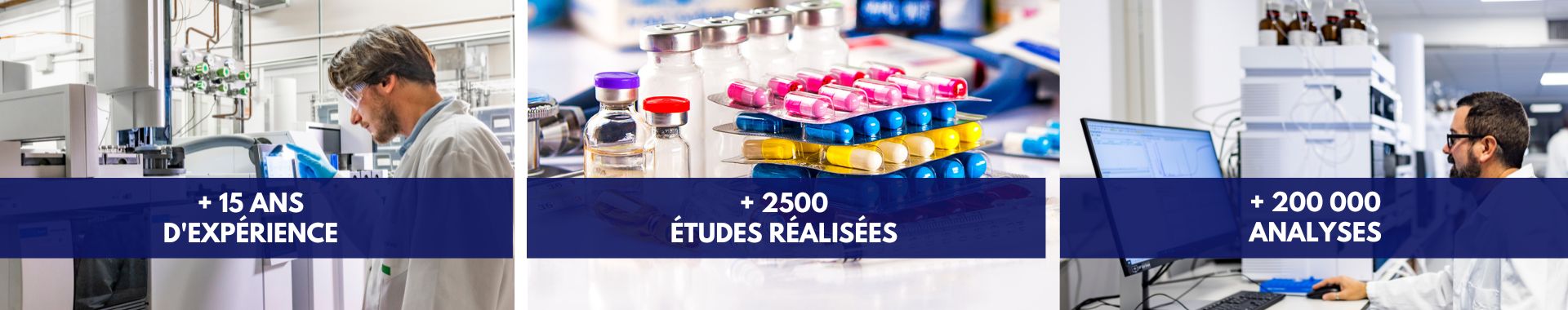 Analyse des matières extractibles et relargables sur les emballages primaires