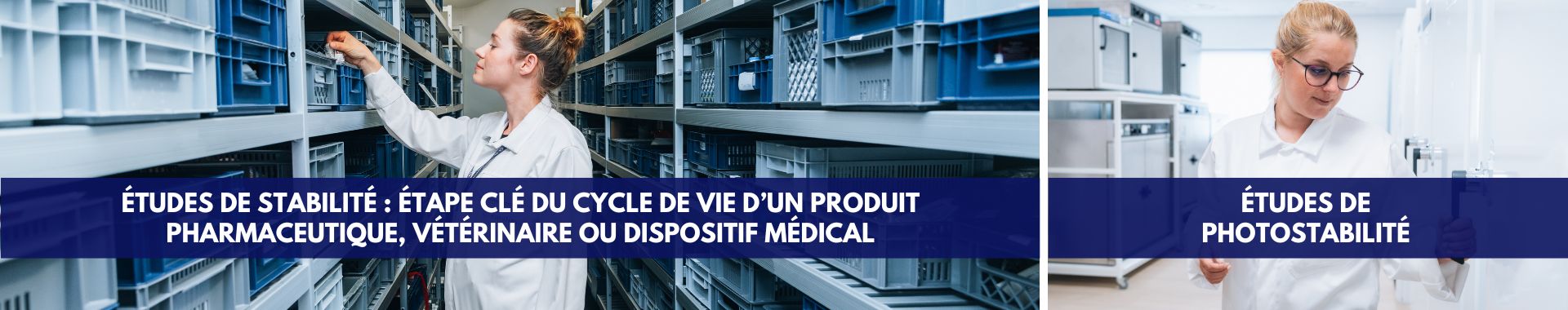 Types d’études Eurofins BioPharma Product Testing France